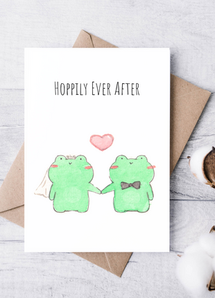 Hoppily Ever After | Greeting Card