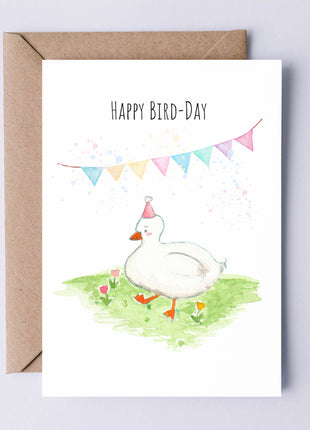 Happy Bird-day | Greeting Card