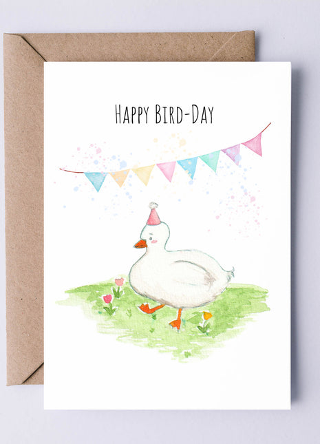 Happy Bird-day | Greeting Card