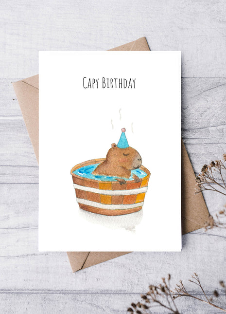 Capy Birthday | Greeting Card