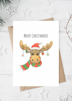 Merry Christmoose | Greeting Card