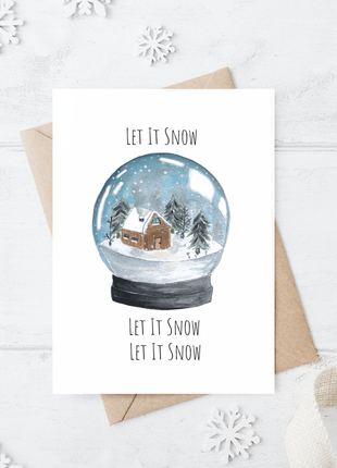 Let it Snow, Let it Snow, Let it Snow | Greeting Card