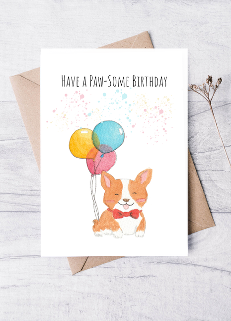 Have a Paw-some Birthday | Greeting Card