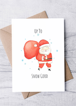 Up to Snow Good | Greeting Card