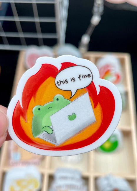 This is Fine | Sticker